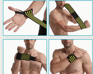Attelle de poignet unisexe réglable et légère avec fermeture auto-agrippante, en néoprène respirant, protection professionnelle pour la musculation - Product Image 2