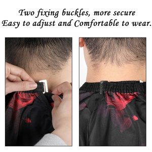Meilleur Prix Cape de Barbier Imperméable pour Salon – Cape de Coiffure Confortable, Antistatique et Facile à Nettoyer – Offre Spéciale - Product Image 2