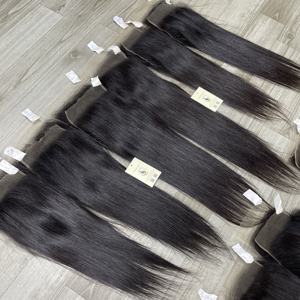 Nueva llegada 13x6 HD encaje Frontal 7x7 HD cierre suave recto cabello humano venta al por mayor cutículas completas alineadas cabello vietnamita crudo - Product Image 5