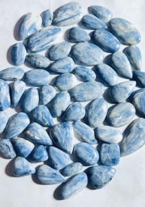Cabașón de Cianita Azul Natural Grado AAA, Piedra Preciosa Suelta, Tamaño Personalizado, Piedra Pulida, Lote Certificado para Fabricación de Joyería al por Mayor - Product Image 1