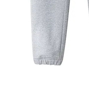 LAMA INDUSTRIES Men's Gray for Wash Criss-cross Sweatpants Elastic Waist Zipper Fly Side Pockets Casual <b>Joggers</b> Knitted - Product Image 6
