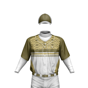 Made in Sialkot Cheap Price Wholesale Printed Baseball Uniform with Custom Colors & Logo High Quality Unisex Design - Product Image 5