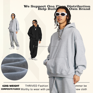 Sudaderas con capucha de lavado ácido con logotipo personalizado para hombre, ropa de calle de estilo Vintage desgastada, venta al por mayor a granel - Product Image 3