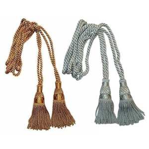 Bolsa de Trompetas para Bandas de Marcha, Personalizada al por Mayor, con Colores Recubiertos, de Lujo, Ecológica, con Borlas, para Ceremonias, Estilo Stewart - Product Image 3