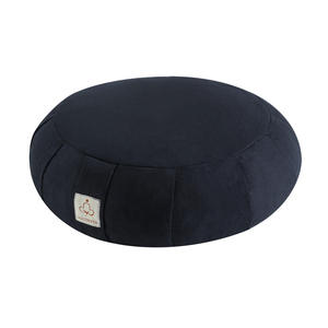 Multiriver Meditation Cushion Cotton Canvas Washable Durable Yoga Exercise Pillow Adult Round <b>Navy</b> Blue Stadium Massage - Product Image 1