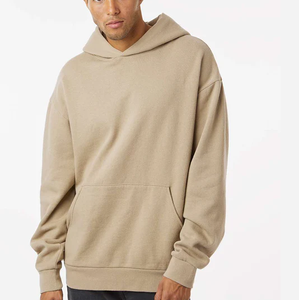 Custom Hot Selling <b>Men</b> Pullover <b>Thermal</b> Hoodie Heavyweight French Terry Oversized <b>Thermal</b> Waffle Knit Outdoor Hooded Breathable - Product Image 4