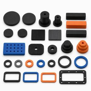 Factory Custom Silicone Rubber Seal Gasket <b>Waterproof</b> <b>Foam</b> Ring Model QX-A250611G Non-Standard Molded for Battery Pack - Product Image 4