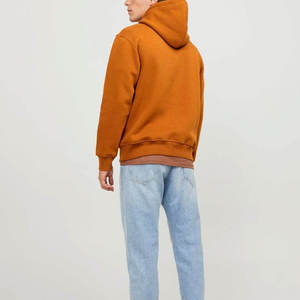 เสื้อฮู้ดผู้ชาย สีพื้น ผ้าฝ้ายเทอร์รี่ ทรงปกติ สวมใส่สบาย เหมาะกับฤดูใบไม้ร่วง มีกระเป๋า - Product Image 3