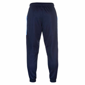 Survêtement pour homme bleu et marine à blocs de couleur, fermeture éclair intégrale, col montant, design sportif avec poches latérales, coupe classique, idéal pour l'automne - Product Image 5
