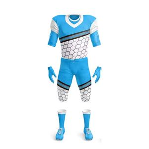 Uniformes de Super calidad, camiseta de fútbol americano personalizada, ropa deportiva transpirable lisa, uniforme de fútbol de equipo para hombres, corto 100% - Product Image 6