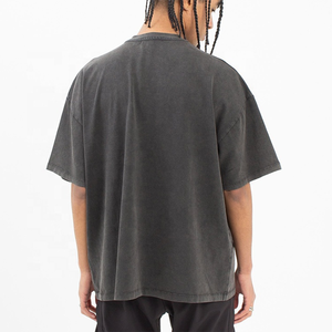 Camiseta de Verano 2026 Personalizada con Cuello en V, Estampado, Lisa, para Hombre, Ajuste Regular, 100% Algodón, Tejido Grueso, Ecológica y Transpirable - Product Image 3