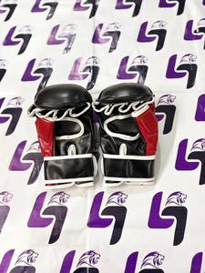 ถุงมือ MMA Fairtex สีดำ สำหรับมืออาชีพ หนังแท้ สำหรับฝึกซ้อมและต่อยมวยไทย แบบเปิดฝ่ามือ น้ำหนักเบา ปิดด้วยเชือกผูก ป้องกันรังสียูวี - Product Image 5