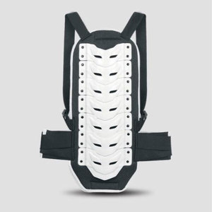 Protector de Espalda Ligero y Duradero de Goma Roja para Adultos, Uso en Exteriores, con Diseño de Carreras en Relieve, para Todas las Estaciones - Product Image 2