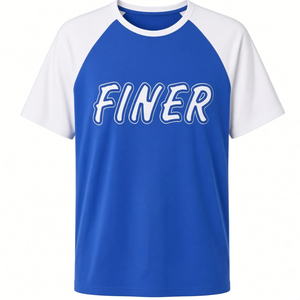 เสื้อยืดแขนยาวสีน้ำเงินรอยัลสำหรับผู้หญิง Zeta Phi Beta พร้อมป้ายปักไหมเชนีลสีขาวแบบกำหนดเอง เสื้อยืดคอตตอนเนื้อหนาคุณภาพพรีเมียม คอเสื้อทรงกลมแบบคัลเลอร์บล็อก - Product Image 1