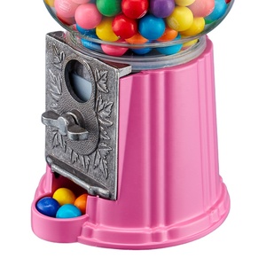 Kwang Hsieh 9" Pink Coin Operated Chocolate Candy <b>Gumball</b> <b>Machine</b> - Product Image 4
