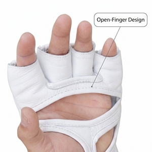 Gants de MMA à doigts ouverts, gants de combat MMA, gants de protection pour l'entraînement MMA, équipement d'entraînement MMA pour le kickboxing et l'entraînement - Product Image 3