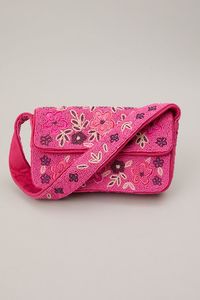 Beaded National Vintage Women's Shoulder Bag with Zipper Closure Eco-Friendly & Portable Fashion Trendy Multi-Occasion Daily Use - Product Image 3