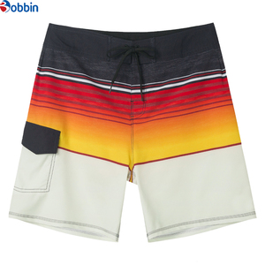 Nueva Llegada, Venta Especial, Pantalones Cortos de Verano Personalizados, Reciclados, Elásticos en 4 Direcciones, para Hombre, Color Sólido - Product Image 5