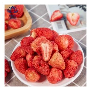 Expédition rapide 2026 Fraises lyophilisées, collation légère pour smoothies et garniture de desserts - Product Image 1