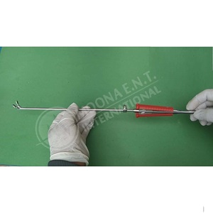 Instrumentos de Cirugía Cardíaca, Juego de Pinzas Empujadoras de Nudos, 2 Piezas, Instrumento Cardiovascular Manual de Acero Inoxidable para Uso General - Product Image 2