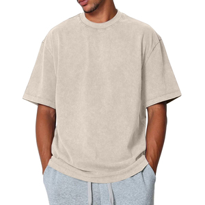 Fabricante y Proveedor Global de Camisetas de Algodón Estampadas Oversize con Lavado Ácido Estilo Vintage, Personalizadas OEM ODM, para Moda Urbana Premium - Product Image 3