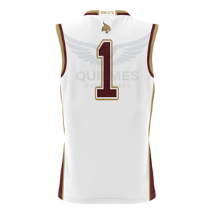 # Maillot de basket-ball unisexe léger des Texas State Bobcats, respirant, en polyester, uniforme d'équipe universitaire - Product Image 6