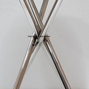 Table d'appoint multifonctionnelle moderne pour petits appartements, table d'appoint de canapé en acier inoxydable, design créatif pour le salon - Product Image 4