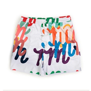 Shorts de sport en mesh sublimé professionnels, anti-transpiration, avec logo personnalisé - Product Image 5