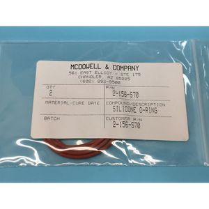 MCDOWELL & COMPANY 26327 COLD PLATE SIL,O-RING - Equipo y piezas de semiconductores de confianza de la marca global legendaria - Product Image 4