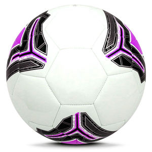 Balón de fútbol tamaño 5 con diseño pakistaní cosido a mano, duradero, ecológico, para deportes en interiores/exteriores. - Product Image 1