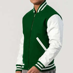 Chaqueta Mono para hombre, chaqueta de exterior de alta calidad para hombre, chaqueta varsity personalizada OEM, chaqueta varsity de nuevo diseño para hombre - Product Image 3