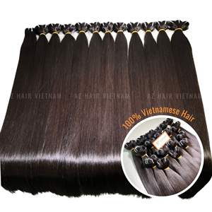 Extensiones de cabello liso de alta calidad, cabello virgen vietnamita para mujeres, larga duración, para hacer pelucas de cabello humano. - Product Image 3