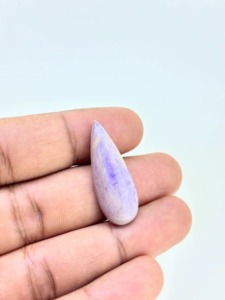 Piedra Preciosa Natural de Jade Lavanda con Corte de Pera, Calidad AA, Piedras Sueltas para Joyería, Venta al por Mayor, Tamaños Variados Disponibles - Product Image 5