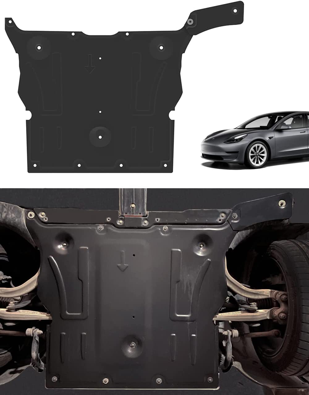 Противоскользящая пластина, Передняя защитная пластина корпуса, алюминиевая защита для любых погодных условий, для Toyota Raize, модель 3