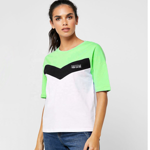 T-shirt blanc pour femme avec logo personnalisé imprimé, haute qualité, 100% coton, manches courtes, col rond, décontracté, surdimensionné, uni, t-shirt unisexe - Product Image 3