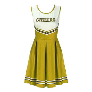 Cheerleading Uniforms Customized Printed Breathable Spandex/Polyester High Quality Outdoor Sports Wear Cheerleader Uniform - Product Image 5