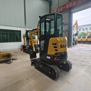 Bagger <b>Small</b> Mini Excavator New Hydraulic <b>Pumps</b> Crawler Diesel Engine 3.5 Ton High Load Moment Bosch Motor Gear - Product Image 1