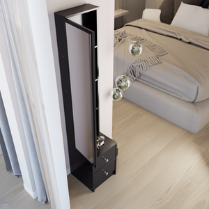 Specchio a Figura Intera Extra Large 30x40x160 cm, Armadietto con Specchio Semplice ed Elegante per Trucco e Vanità - Product Image 5