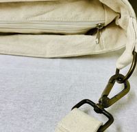 Sac fourre-tout en toile de coton réutilisable, sac de courses écologique avec grande capacité de rangement