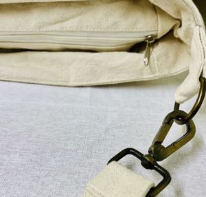 Bolsa de Mano de Lona de Algodón, Bolsa de Compras Reutilizable, Bolsa de Supermercado Ecológica Reutilizable con Gran Capacidad de Almacenamiento - Product Image 5