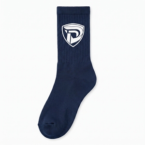 Chaussettes de marin avec logo blanc sur le revers, respirantes, tricotées, pour usage décontracté, adultes - Product Image 1