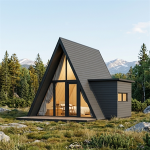 Villa Modular y Hotel Premium Meadow Brook Lodge, Estructura de Acero Ligero, <span class=keywords><strong>Casa</strong></span> en Forma de A, S350 35 - Product Image 3