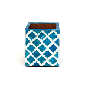 ที่วางปากกาลายกระดูกงูดีไซน์สี่เหลี่ยมสุดหรู เหมาะสำหรับใช้บนโต๊ะทำงานและจัดระเบียบเครื่องเขียนสำนักงาน - Product Image 3