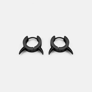 Pendientes de cuerno tradicionales, hechos a mano por artesanos, material natural, joyería ligera para moda étnica - Product Image 1