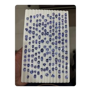 Lot de pierres brutes de Tanzanite naturelle, qualité AA, intérieur propre, formes variées, taille libre, pierre précieuse bleue chauffée, vente en gros, Tanzanie AAA - Product Image 3