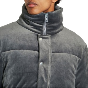 OEM Custom Contrast Mens <b>Padded</b> Coats Nylon Bubble Puffer <b>Jacket</b> Coat Warm Winter Mens <b>Jacket</b> Plus Size For Men <b>Waterproof</b> - Product Image 3