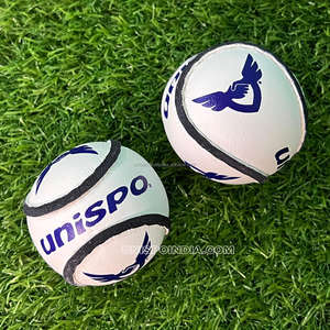 Balle sliotar Hurling d'entrée de gamme en cuir extérieur avec noyau PU Taille officielle - Product Image 2