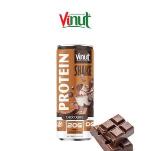 Fabricación de Marca Privada OEM/ODM al por Mayor, Batido de Proteína de Chocolate VINUT de 330 ml (Alto en Proteínas, Sin Gluten, Sin Azúcar Añadido) - Product Image 1