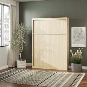 <span class=keywords><strong>Cama</strong></span> Plegable Vertical Multifuncional Moderna de Fácil Montaje, Muebles de Dormitorio con Mecanismo de <span class=keywords><strong>Cama</strong></span> Murphy, <span class=keywords><strong>Escritorio</strong></span> <span class=keywords><strong>y</strong></span> Estante - Product Image 1