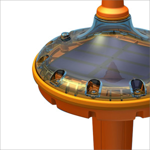 เสาอากาศ GPS คลาส B รุ่น SKYNAX SG-AIS-200 ใช้พลังงานแสงอาทิตย์ พร้อมแบตเตอรี่ Li-ion แบบชาร์จได้ มาตรฐานกันน้ำ IP68 ระยะการสื่อสาร 10-16 ไมล์ - Product Image 2